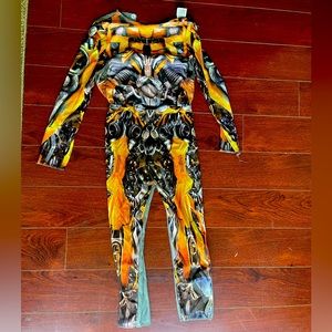 Kids/boys Transformers Bumblebee costume